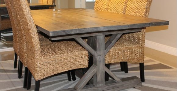 Farmhouse Table Chair Plans Weathered Gray Fancy X Farmhouse Table with Extensions Do It