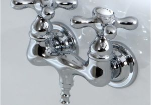 Faucets for Clawfoot Bathtubs Shop Classic Clawfoot Chrome Bathtub Faucet Free