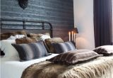 Faux Fur Rug Big W A Rustic Male Bedroom Makes A Class Act Design Statement In A Loft