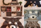 Faux Fur Rug Big W Woodland Nursery Baby Bear Rugs by Claraloo I Can T Decide if This