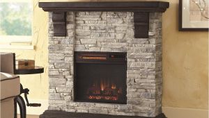 Faux Stone Fireplace for Sale Electric Fireplaces Fireplaces the Home Depot