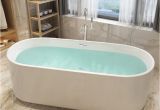 Ferdy 67 Freestanding Bathtub Ferdy 67 Freestanding Bathtub White Modern Stand Alone