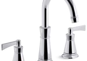 Ferguson Kohler Bathroom Faucets Kohler Archer Deckmount Lavatory Faucet Trim In Polished