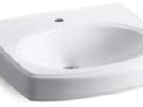 Ferguson Kohler Bathroom Sink Kohler Pinoir Wall Mount Bathroom Sink In White 2028 1