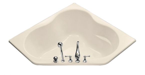 Ferguson Kohler Bathtub Kohler Proflex 54 In Corner Drop In Center Drain Bathtub