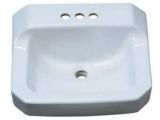 Ferguson Proflo Bathtub Proflo Center Set Lavatory Sink In White Pf5414wh