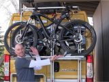 Fiamma Airstream Bike Rack Using the Fiamma Rv Bike Rack Youtube