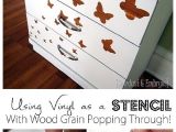 Fingers Furniture Diy How to Use Vinyl as A Stencil to Paint Furniture and Let the