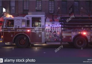Firefighter Emergency Lights Download This Stock Image New York City December 2016 Fdny Fire