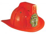 Firefighter Helmet Lights Amazon Com Jr Fire Fighter Red Helmet W Lights Siren Costume Hat