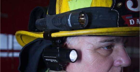 Firefighter Helmet Lights Nightstick Nsp 4650b Firefighter Helmet Mount Dual Light Flashlight