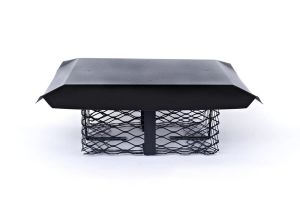 Fireplace Draft Blocker Lowes Shop Shelter 13 In W X 18 In L Black Galvanized Steel Rectangular
