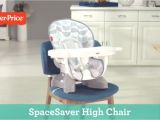 Fisher Price 4 In 1 Highchair Uk Spacesaver High Chair Fisher Price Youtube