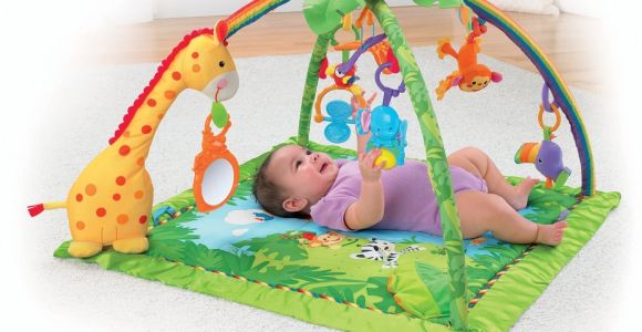 Fisher-price Rainforest Melodies and Lights Deluxe Gym Fisher Price Rainforest Melodies and Lights Deluxe Gym Family