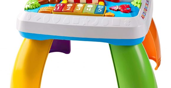 Fisher Price Table and Chairs Blue Fisher Price Laugh Learn Around the town Learning Table Walmart Com