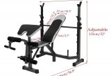 Fitness Gear Pro Olympic Bench Amazon Com Multi Function Olympic Workout Bench W Adjustable Squat