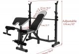 Fitness Gear Pro Utility Bench Amazon Com Multi Function Olympic Workout Bench W Adjustable Squat