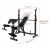 Fitness Gear Pro Utility Bench Amazon Com Multi Function Olympic Workout Bench W Adjustable Squat