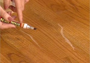Fix Scratched Wood Floor How to touch Up Wood Floors How tos Diy