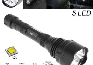 Fkash Light 2018 Securitying Waterproof 10w 1500 Lumens Q5 Led Flashlight torch
