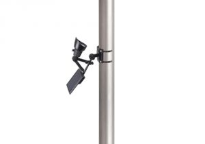 Flag Pole Lights solar Powered Moonrays solar Powered 50 Lumen Black Outdoor Integrated Led