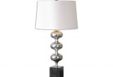 Flambeau Buffet Lamps Uttermost Cloelia Polished Silver Table Lamp Ut26185