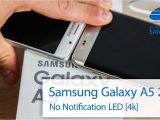 Flashing Light Notification Samsung Galaxy A5 6 2016 Notification Led English 4k Youtube