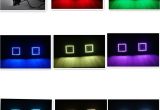 Flashing Lights when Phone Rings Honzdda 12w Rgb Led Fog Light with Halo Ring Angel Eyes by Bluetooth