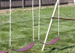 Flexible Flyer Backyard Swingin Fun Metal Swing Set Amazon Com Flexible Flyer Play Park Swing Set W Slide Swings Air