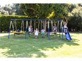 Flexible Flyer Backyard Swingin Fun Metal Swing Set Flexible Flyer Swing Sets