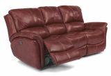 Flexsteel sofa Sleeper Flexsteel Dominique Power Reclining sofa Item Number 1445 62 555