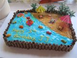Flip Flop Cake Decorating Ideas Beach Cake I Think I Ll Do something Like This for Graduation