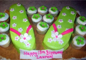 Flip Flop Cake Decorating Ideas Lucettas Legacy Flip Flop Cake Flip Flops Cake Pinterest Flip