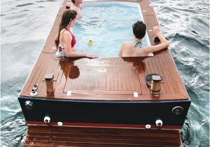 Floating Hammock Bathtub Price 16 Feet Boat Boasts Of An Eight Foot Long Hot Tub