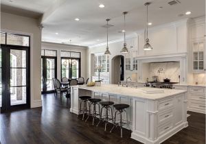 Floor and Decor Countertops Love the Contrast Of White and Dark Wood Floors by Simmons Estate