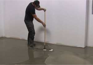 Floor Leveling Contractor How to Use Self Leveling On Large Floor areas Youtube