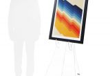 Floor Standing Picture Frames Floor Standing Display Easel Perfect for Showing Large Pieces Of