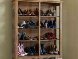 Floor to Ceiling Rotating Shoe Rack Diy Shoe Storage Four Sided Rotating Shoe Storage organizer by Lazy