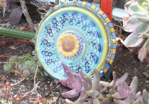 Flower Plates Garden Art 39 Awesome Glass Yard Art Inspiring Home Decor