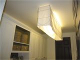 Fluorescent Light Covers Fabric How to Cover An Ungly Fluorescent Light Fixture