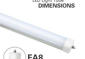 Fluorescent Light tombstone 8ft Led Bulbs for Fluorescent Fixtures 96 F96t12 Led Tube