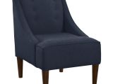 Flynn Navy Blue Accent Chair Navy Blue Upholstered Chair Navy Blue Upholstered Accent