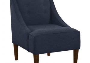 Flynn Navy Blue Accent Chair Navy Blue Upholstered Chair Navy Blue Upholstered Accent