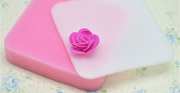 Foam Pads for Flower Making 2pcs Fondant Flower Shapes Mat Shaping Foam Pad Sponge Gum Paste