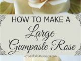 Foam Pads for Sugar Paste Flowers How to Make A Large Gumpaste Rose Tutorials Learning and Cake