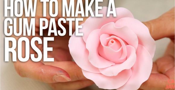 Foam Pads for Sugar Paste Flowers How to Make A Large Rose From Gum Paste Cake Tutorials Youtube