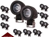 Fog Lights for Trucks 10w Round Led Work Light Offroad Car Auto Truck atv Motorcycle