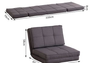 Folding Bed Chair Hom Single sofa Bed Fold Out Guest Chair Foldable Futon Sleeper