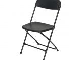 Folding Chairs Cloth Seat Black Plastic Folding Chair Premium Rental Style