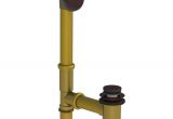 Foot Bathtub Stopper Watco 501 Series 16 In Tubular Brass Bath Waste with Foot